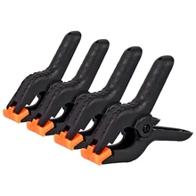 

6 Pcs Photography Heavy Duty Muslin Spring Clamps For Photo Studio Booth Background Stand Clip Fixed Backdrop Green Screen