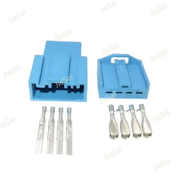 

4 Pin Auto Speaker Plug Automotive Audio Wire Connector Blue Colour Female Male Plugs For BMW