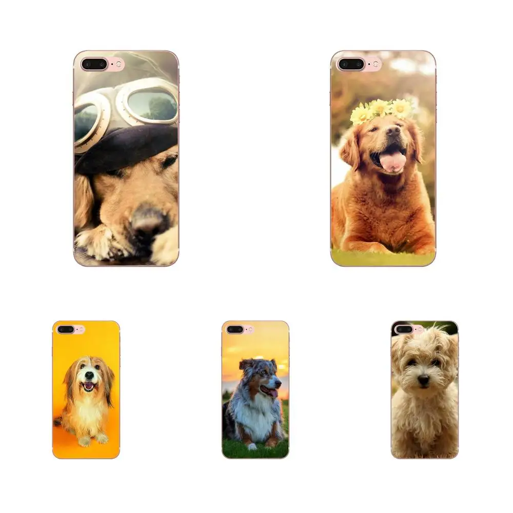 For Xiaomi Redmi 3 3S 4 4A 4X 5 6 6A 7 K20 Note 2 5A Plus Pro Soft Design Customized Dog | Мобильные телефоны и