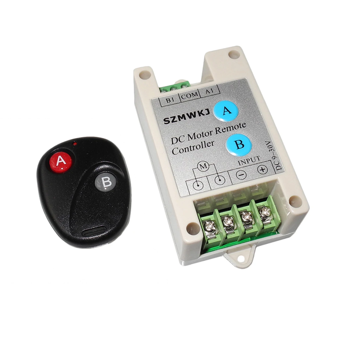 Wireless 9-30V Remote Control Kit Linear Actuators DC Motor Controller for Lift