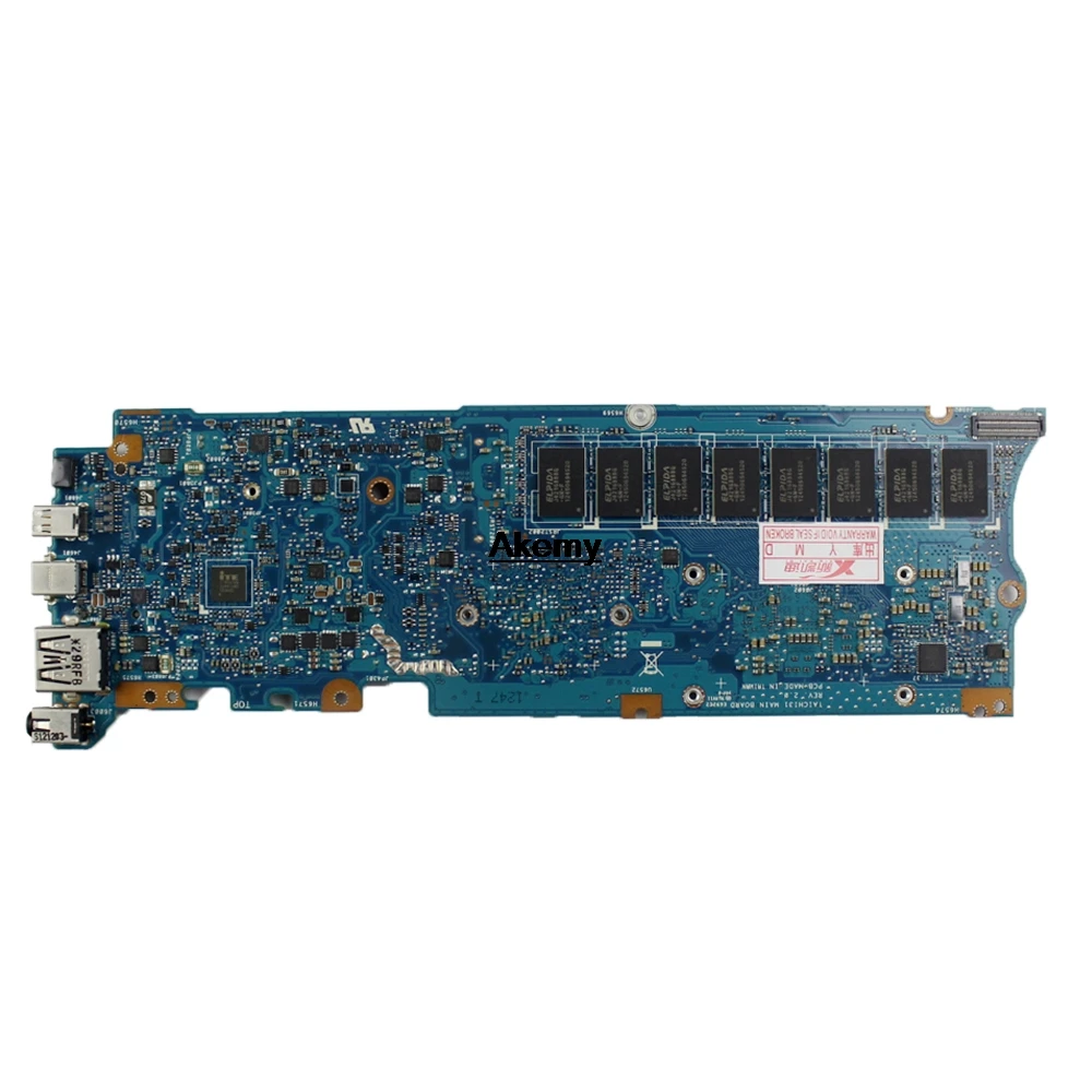 Новая материнская плата Akemy TAICHI31 для ноутбука ASUS TAICHI31 TAICHI3 оригинальная материнская плата 4GB-RAM I5-3337 протестирована