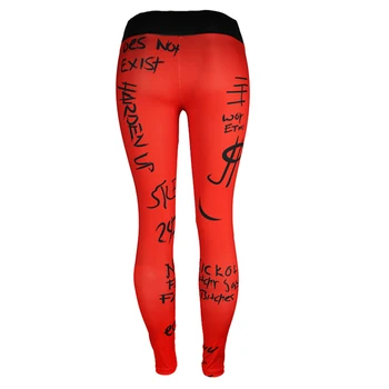 

Hot stamping leggings fitness high waist sports gym pants sexy Push Up Hip super elastic pants leggings fitness feminina