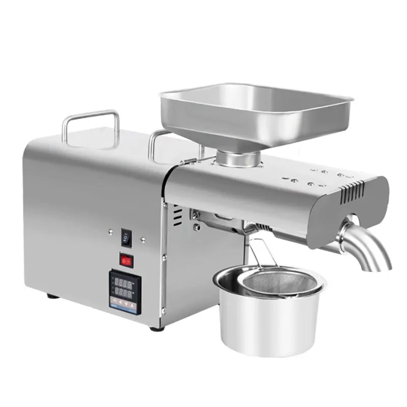 BEAUTISUN, Automatic Stainless steel oil press,cold oil machine,home oil presser, Sunflower olive oil extraction K28C 2