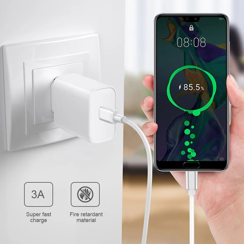PHOMAX Cargador USB 18 Вт PD 3,0 для iPhone X cargador raspido Pengisian cepat для samsung s10 xiaomi usb tipo C