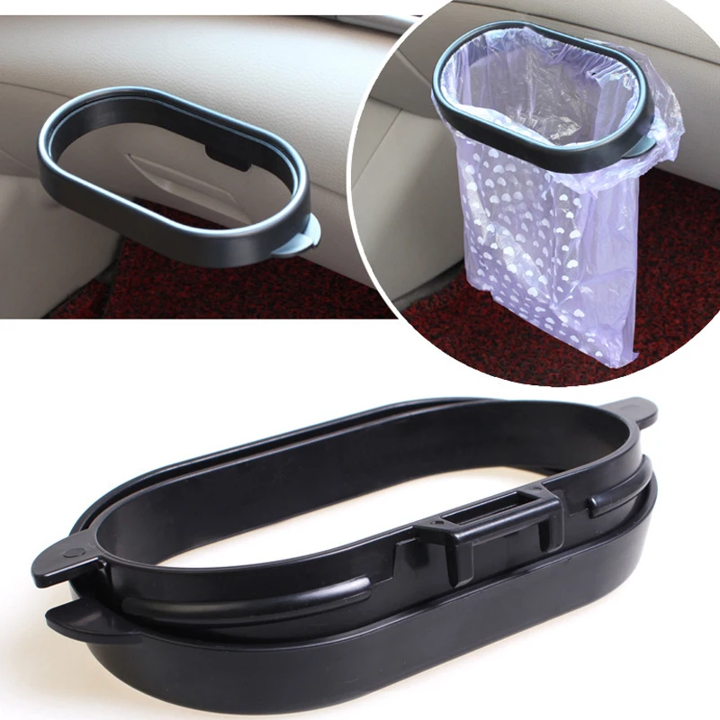 

Universal Foldable Trash Can Frame for Car Auto Garbage Bin Auto Rubbish Storage Waste Organizer Holder Bag Bucket Accessories