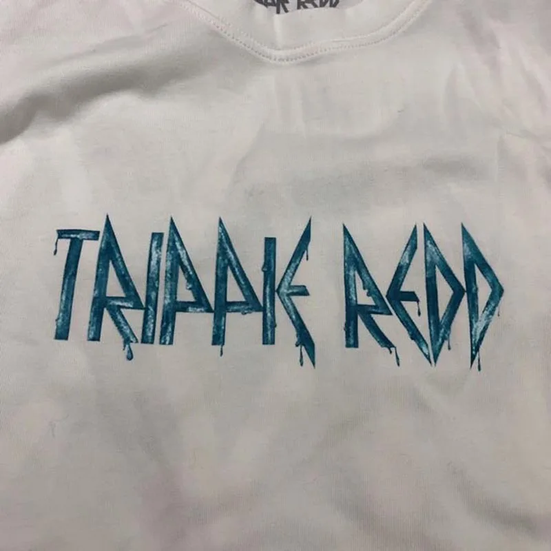 Trippie Redd 1400 life's A Trip Limited Merch хип-хоп футболка с длинным рукавом мужская женская футболка с круглым вырезом Harajuku pokemon свободная футболка
