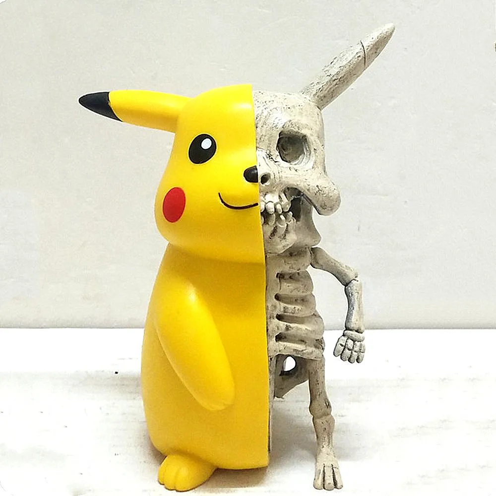 

Anime Funny Monster Skeleton Dissection PVC Figure Collectible Funny Model Toy for Kids Gift