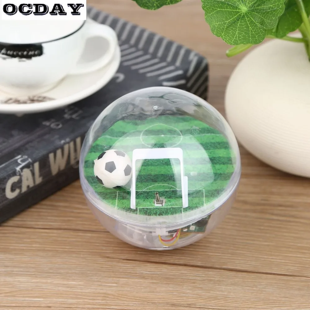 OCDAY светодиодный ручной футбольные игрушки для детей, подарок для детей, забавная подсветка, музыка, антистресс, электронные футбольные съемки, Игрушечные Мячи