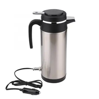 

car heater 1200ML 12V Stainless Steel Electric In-car KettleTravel Thermoses Heating Water Bottle water heater