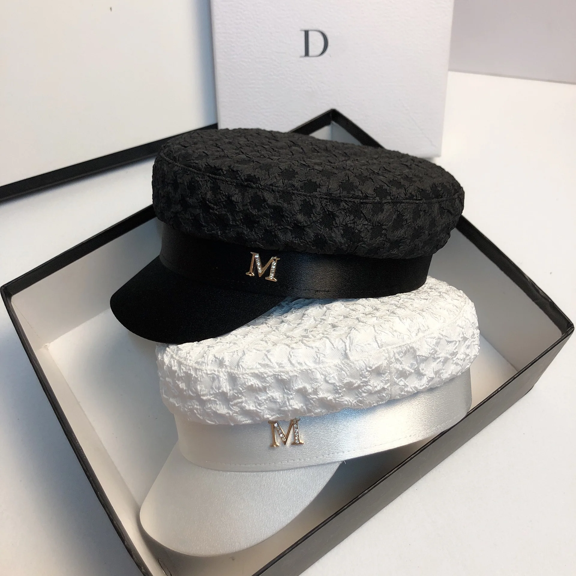 2020 Hat New Autumn Thin Women Folds 