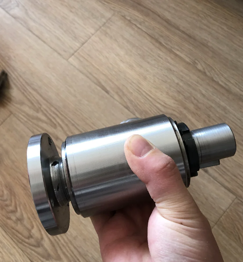 High-speed 80 /100 small lathe spindle flange, 10000RPM, woodworking lathe, engraving machine, a-axis