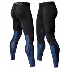 Термокомпрессионные штаны, высокоэластичные колготки для бега, мужские брюки «ММА», спортивные Леггинсы для спортзала, фитнеса, тренировок, пробежек