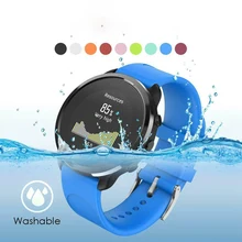 Ремешок для часов, ремешок с принтом, регулируемые силиконовые наручные часы, Сменные аксессуары