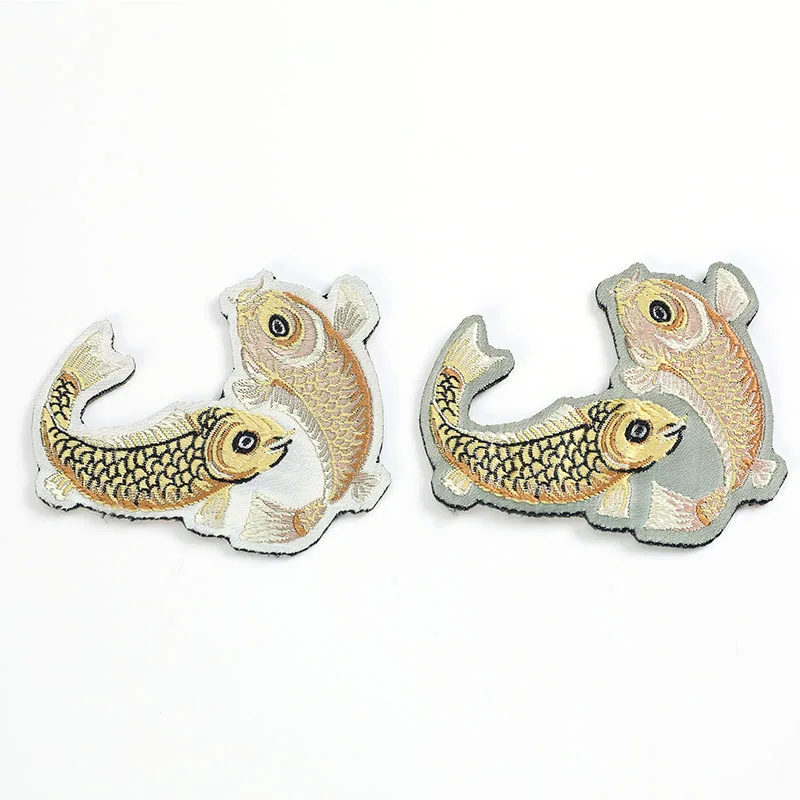 new fashion accessories embroidery cloth paste Pisces home textile patch paste decoration 2 color spot