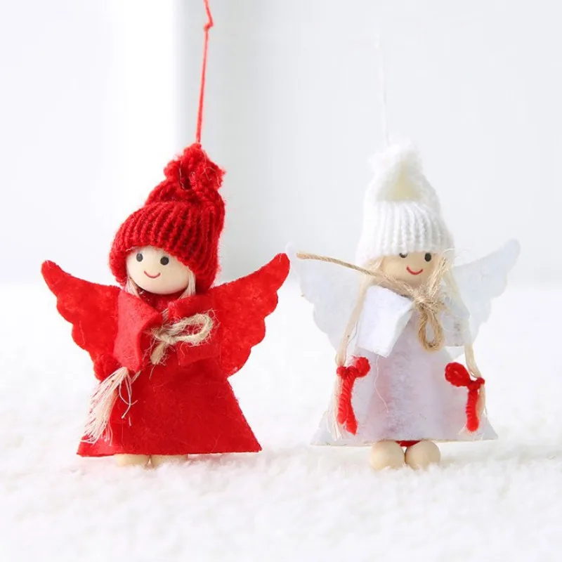 Подарок на год для детей, милые Рождественские Подвески, милые куклы-снеговики, украшение для дома, Рождественское украшение гном, дерево - Цвет: C7