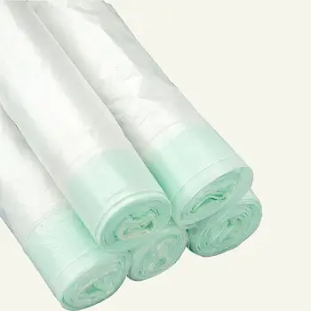 

100 Pcs Kids Travel Potty Liners with Drawstring Portable Disposable Potty Bags QX2D