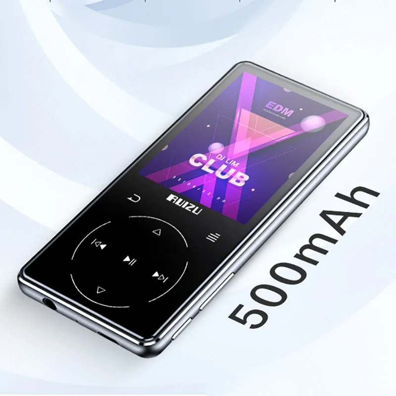 Новые металлические RUIZU D16 Портативный Bluetooth MP3 плеер 2 4 дюймов Экран ГБ/8 ГБ/16 ГБ Hi Fi