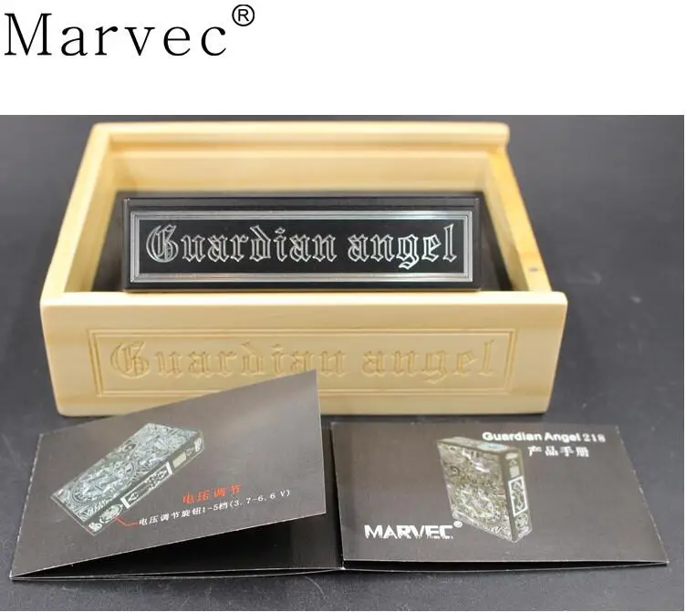 Коробка с ангелом Marvec Guardian сменная коробка двойным аккумулятором 18650 218 Вт из