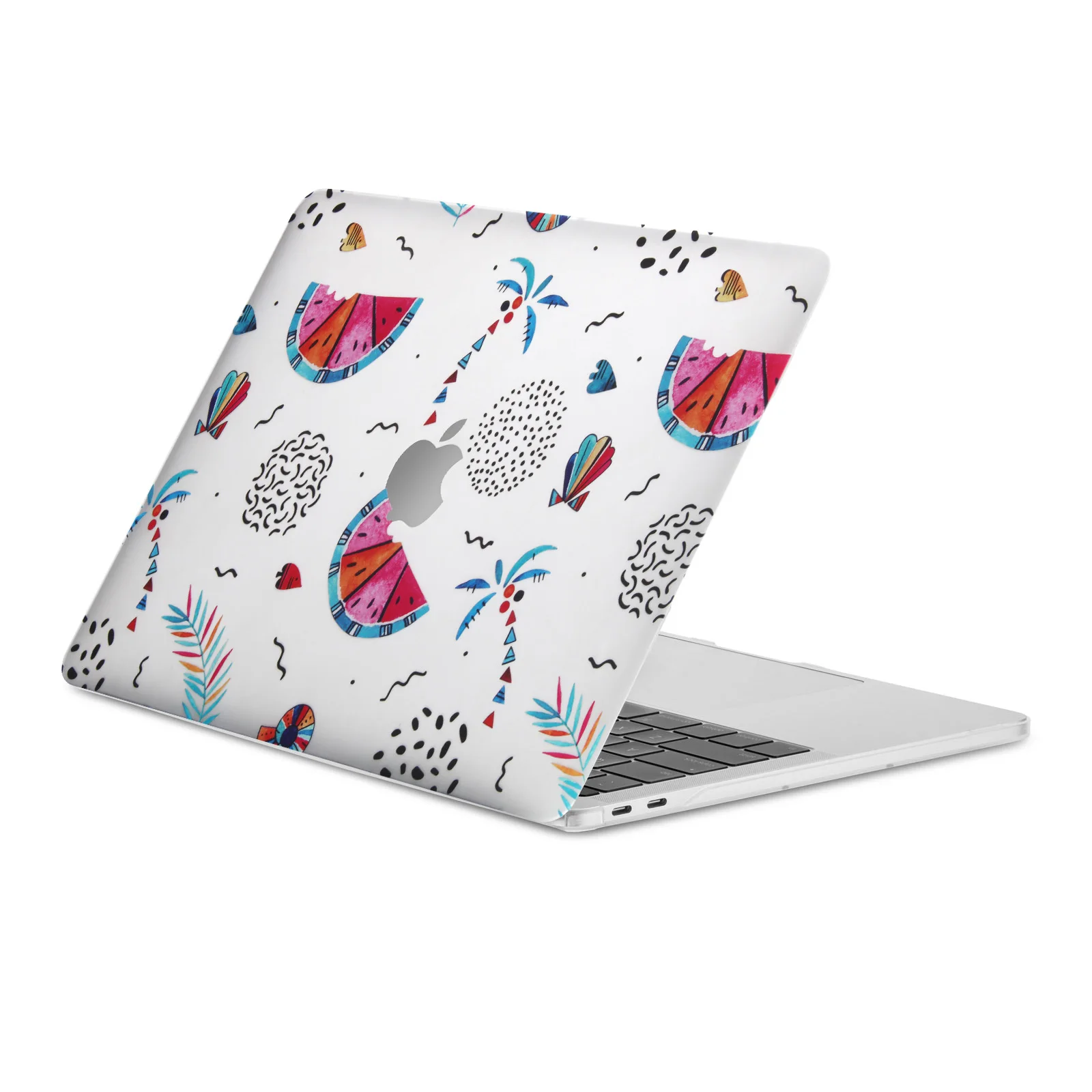 Креативный чехол для ноутбука с 3D принтом для MacBook Air Pro retina 11 12 13 15 дюймов с сенсорной панелью, чехол+ прозрачная крышка для клавиатуры