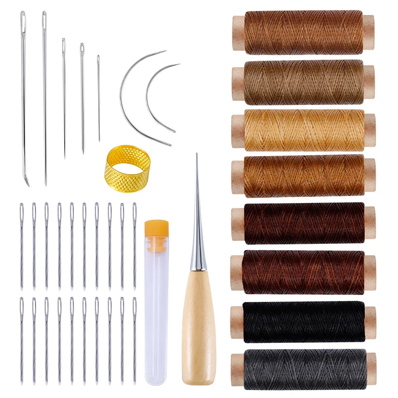 

1Set DIY Handmade Leather Tool Hand Sewing Craft Set 2019NEW Professional Durable Quality Household Accessories Fashion Arrival