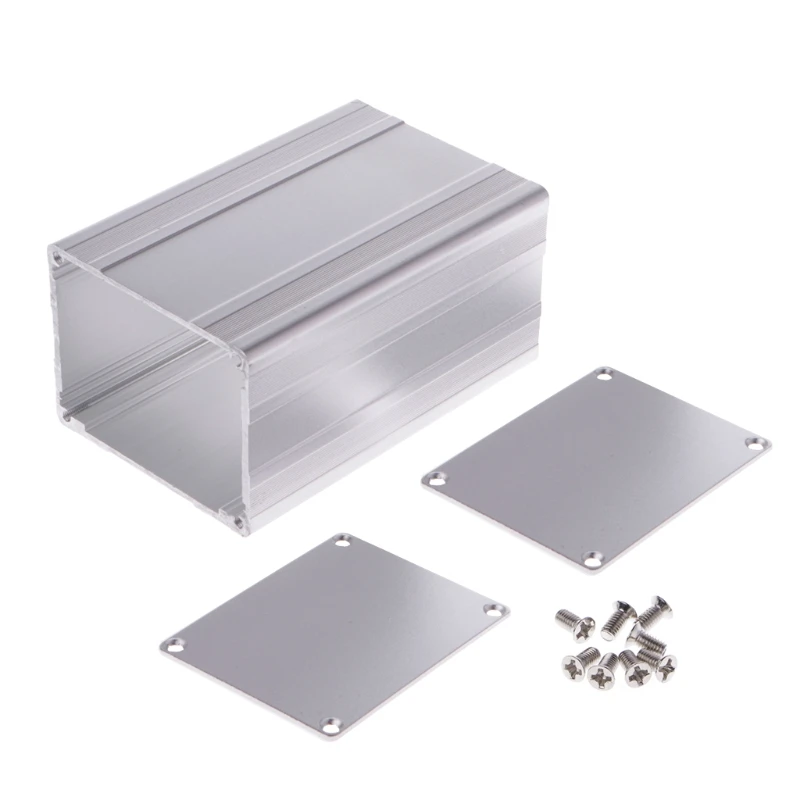

100x65x50mm DIY Aluminum Enclosure Case Electronic Project PCB Instrument Box