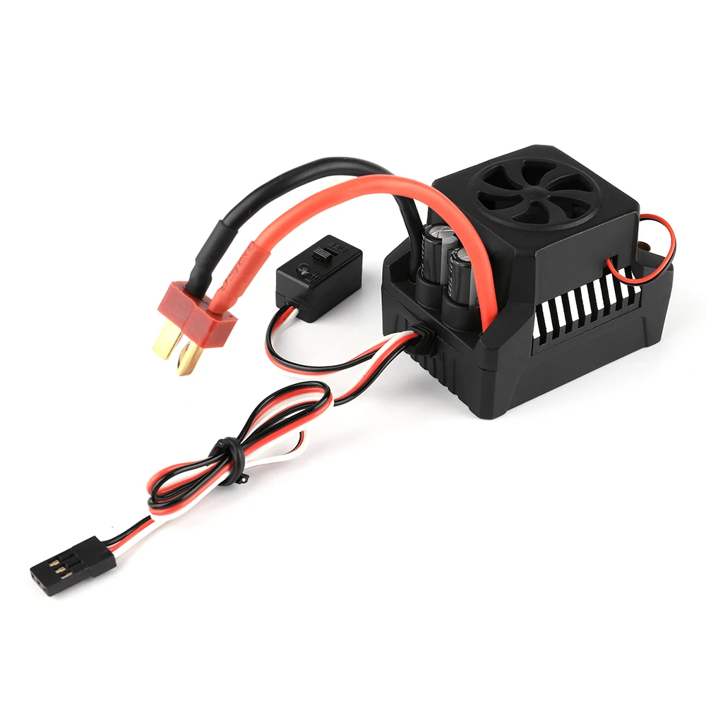 GoolRC 3650 4300KV бесщеточный двигатель и 60A бесщеточный брызгозащищенный электронный регулятор скорости ESC для 1/10 RC автомобиль гусеничный грузовик