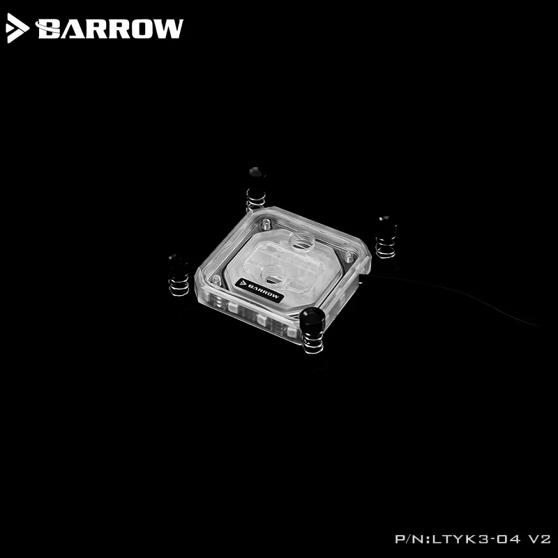 Bloco de Água de Resfriamento da Cpu para Intel Argb + 5 Barrow Socket 1151 1155 1156 v 3pin Branco Bblack Ltyk3-04 v2 115x Lga 1150 - Imagem 2