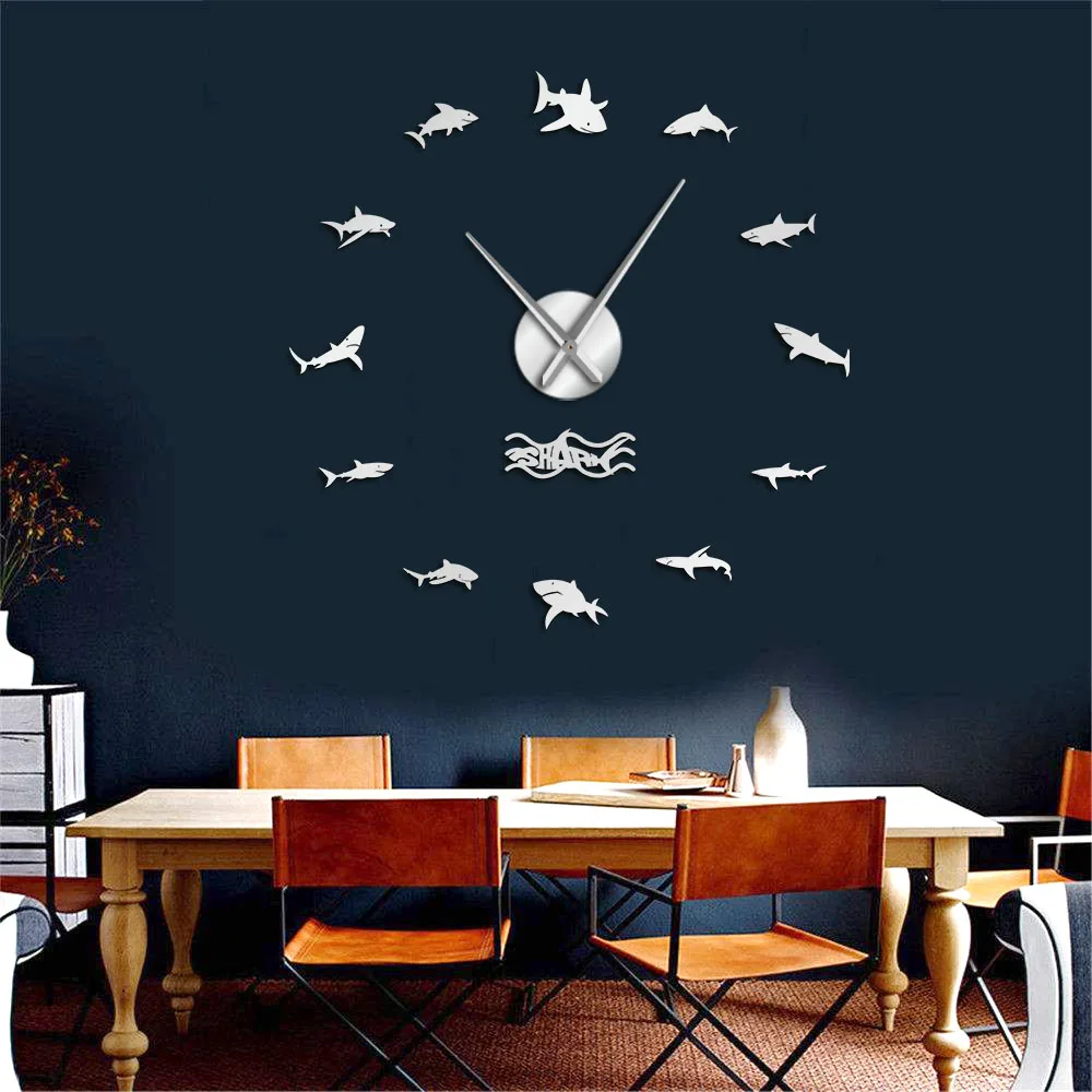 Ocean Sharks Wall Clock