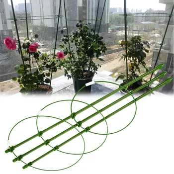 

45cm Plant Support Frame Eggplants Creative Flower Decorative Peppers Vine Climbing Rack Durable Plants Support Pot Vines