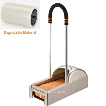 

New Automatic Shoe Cover Machine Isolate Bacteria Rain Shoe Covers Disposable Membrane Dispenser Sole Cover Clean Dropshipping