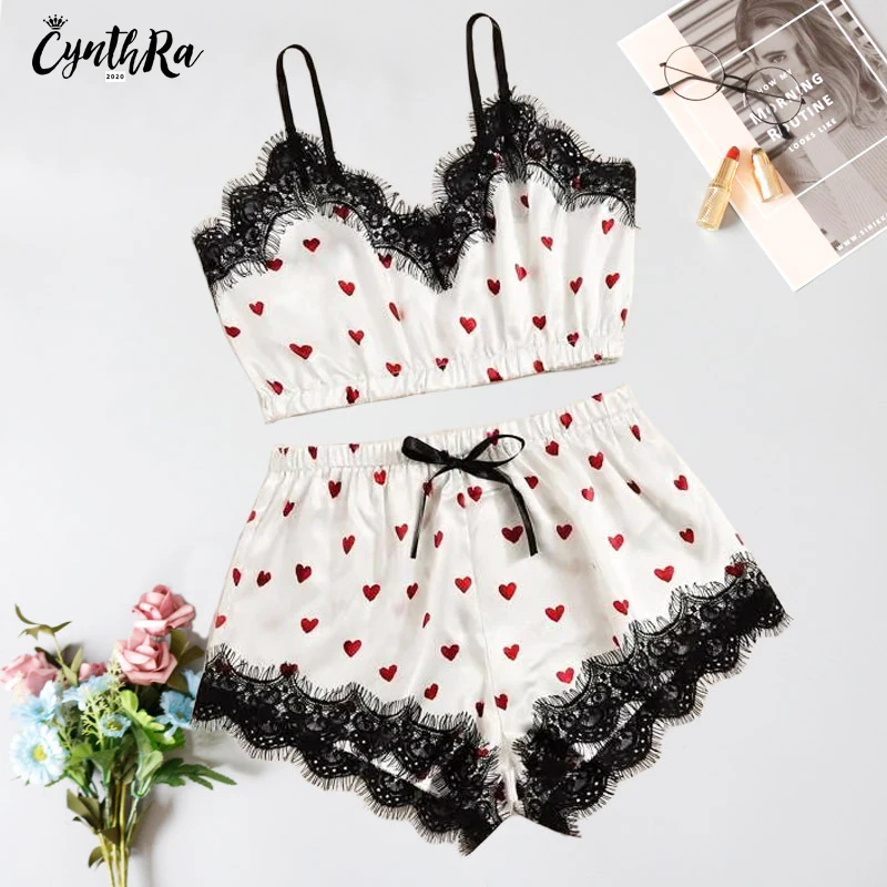 

CYNTHRA 2020 Top Female Lolita style Women Lingerie Set Sexy Strap Lace Wireless Bra Set Cute Girl Soft Underwear Free Shipping