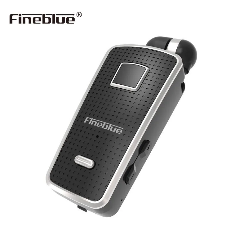 FineBlue F970 Pro call vibration Wireless Bluetooth Collar Clip Headset with Microphone Handsfree Earbud Business 10 hours call