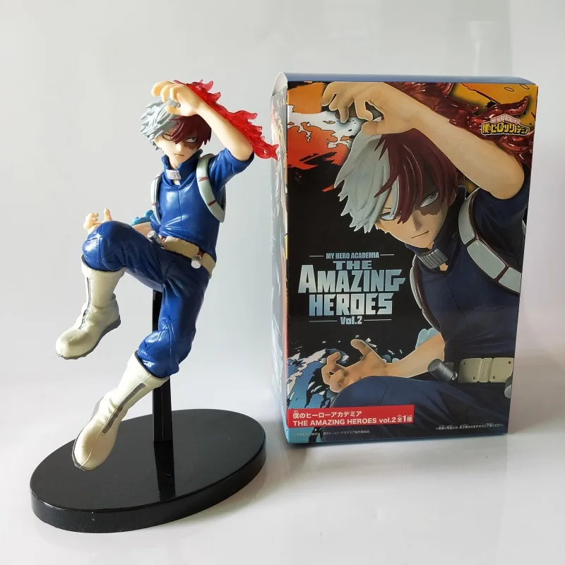 

My Hero College Garage Kit Focal Boom Frozen Burst Backed Howe Has Green Valley out Long Figurine Model Ornaments Birthday Gift
