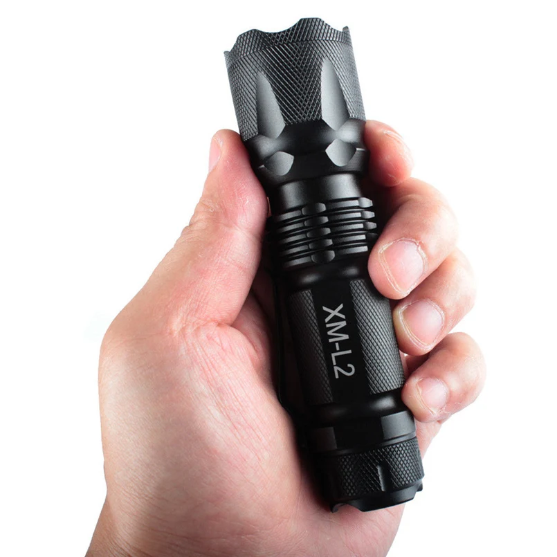 10000LM X800 Tactical Military L2 LED Flashlight Aluminum alloy Flashlight Gift Set  Charger US Plug + Military Box 30D3 (3)