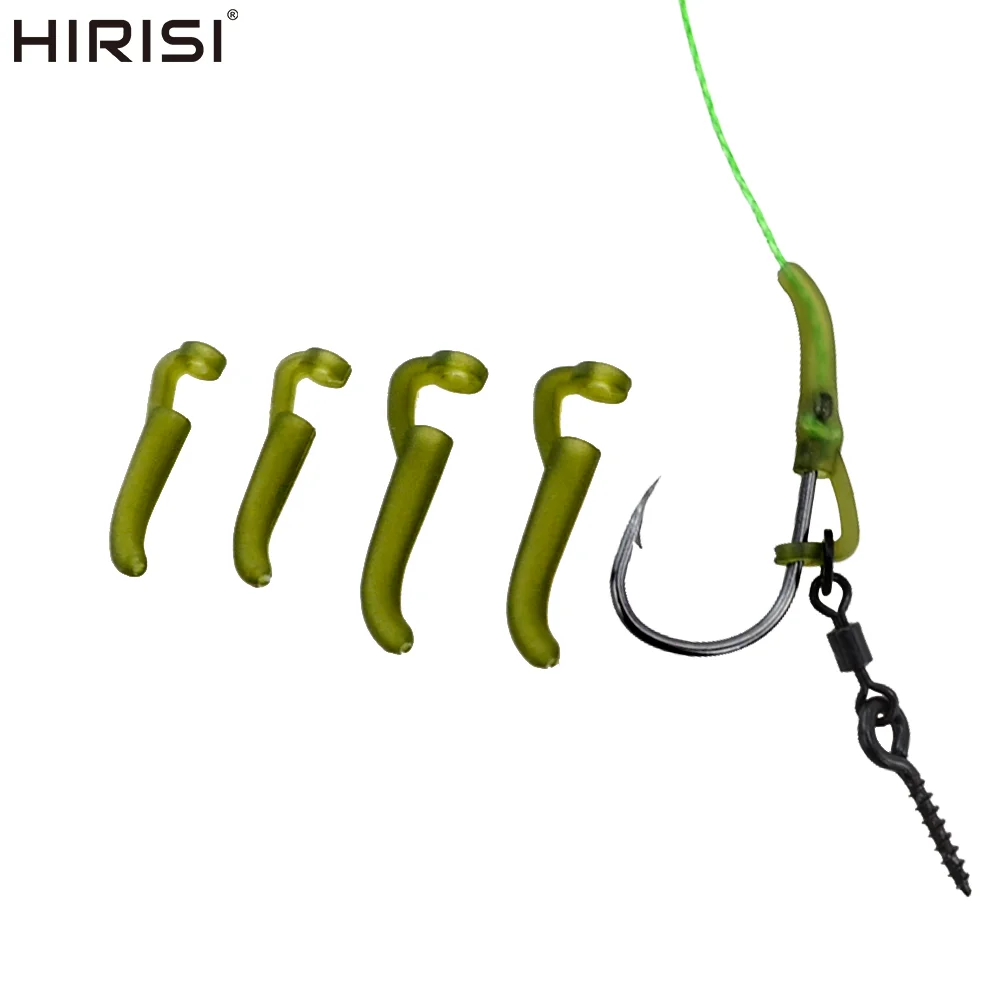 25 stücke Karpfen Angeln Zubehör Anti Verwicklung Ärmeln Fisch Haken Ärmeln D-rig Linie Aligner Haar Rigs Zig Rig terminal Tackle AH014 – Detail 2