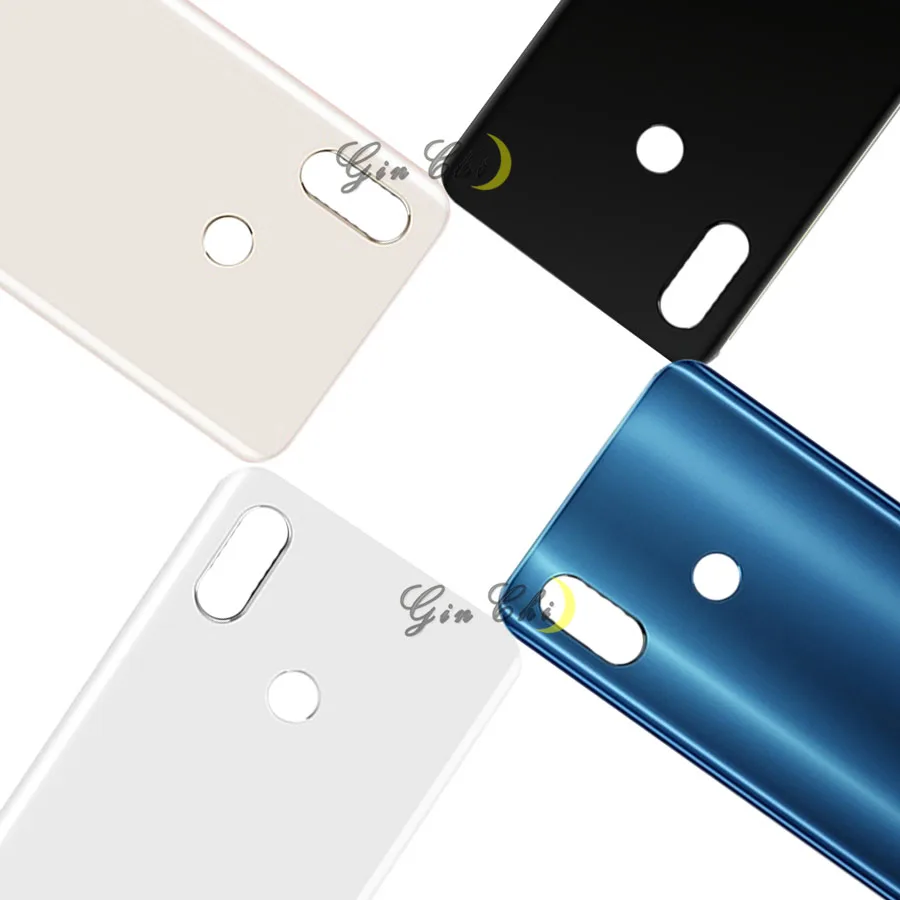 Для xiaomi mi 8 Крышка батарейного отсека Renr дверь для xiaomi mi 8 Задняя стеклянная крышка корпуса задняя крышка для xiaomi mi 8 lite задняя крышка Замена