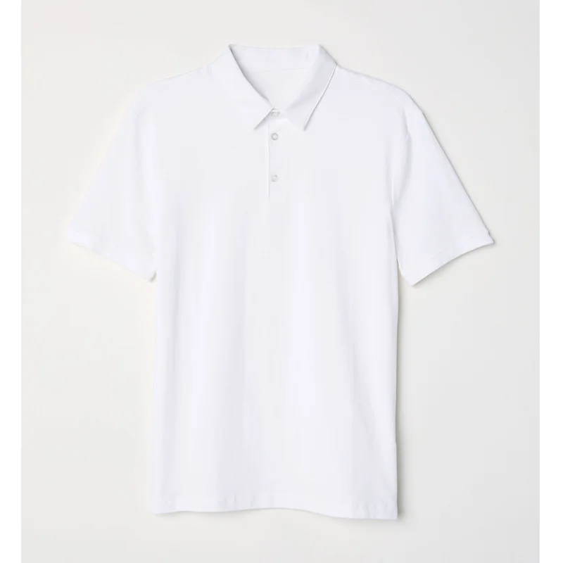 Polo Shirt Men Cotton Business Office Casual Solid Male Polo Shirts Friends Short Sleeve High Quality Cotton Polo Clothes