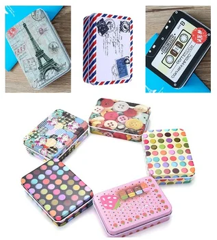 

11 Style Mini Tin Metal Box Sealed Jar Packing Boxes Jewelry, Candy Box Small Storage Cans Coin Earrings Headphones Gift Box