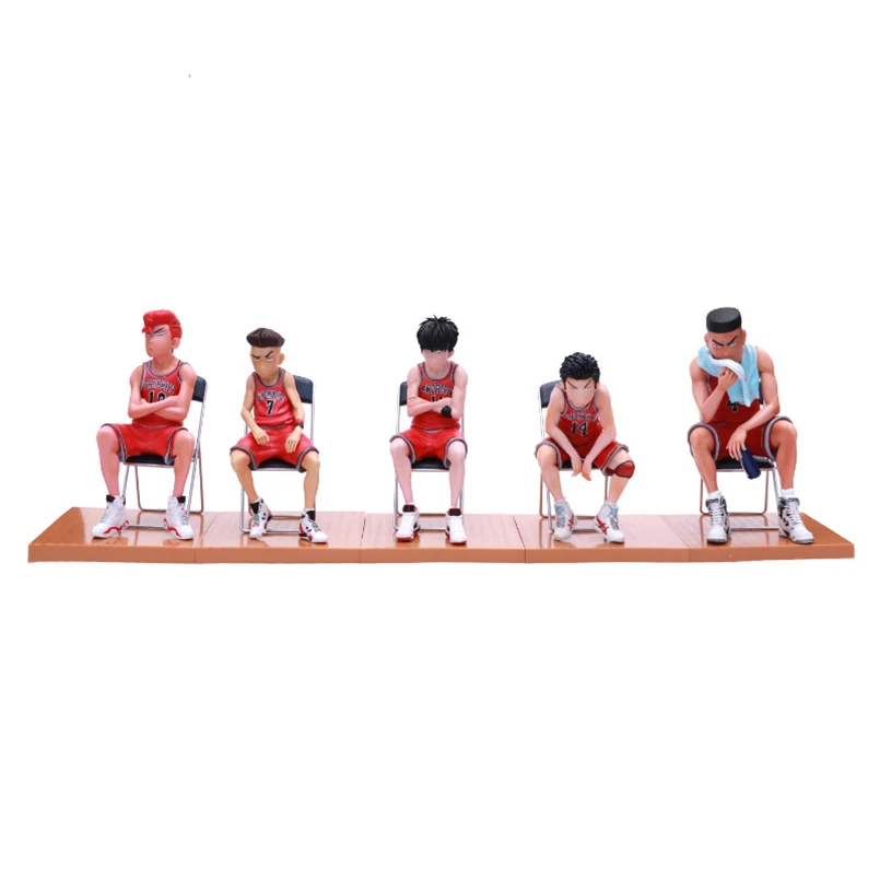 Японское аниме SLAM DUNK табурет Mitsui Hisashi Sakuragi Hanamichi Kaede Rukawa ПВХ фигурка игрушки