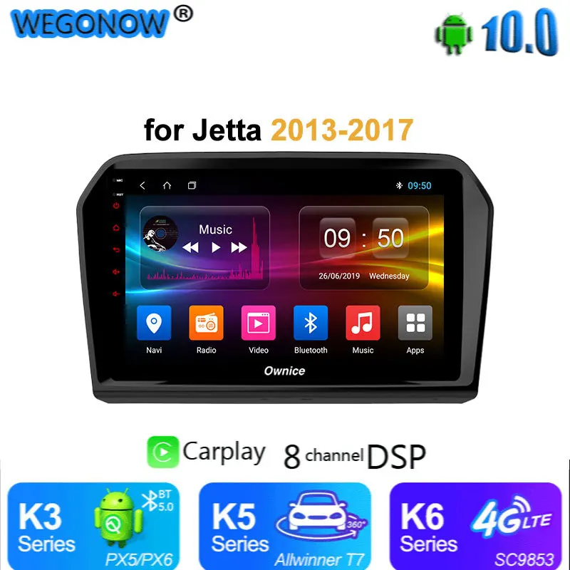 Ownice 9&quot Android 10 eight core Car radio GPS navi player 2GB 32GB DSP carplay for Volkswagen VW Jetta 2013 2014 2015 2016 2017 |