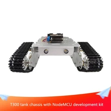 T300 Р/У танки Беспроводной Wi-Fi передача видео салона автомобиля с помощью приложения для Android от комплект разработки nodemcu с L293D электродвигательного привода