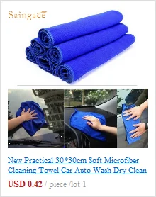 Saingace Cleaning Cloth Microfiber Royal Plush Drying Towel Premium Plush Microfiber Towel Professional Car Soft Washcloth#45