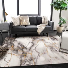 Легкий роскошный ковер, скандинавский мрамор, простой современный чайный столик, ковер для гостиной, китайский прикроватный коврик для спальни