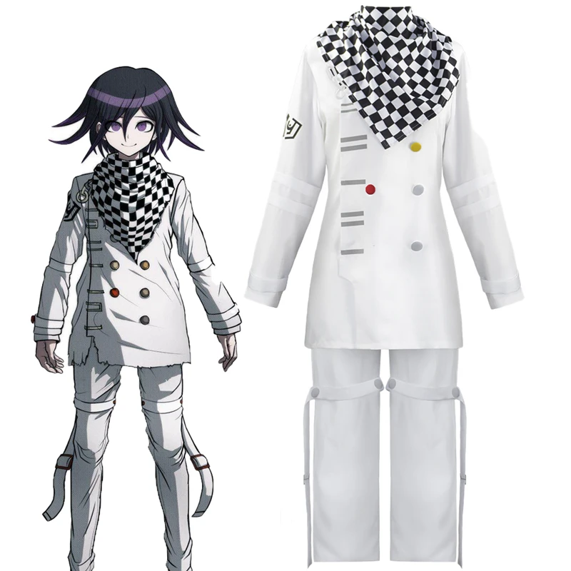 Костюм для косплея кокичи Ома из аниме Danganronpa V3: Killing Harmony белая униформа