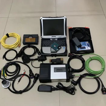 

3in1 for BMW Icom MB Star C5 A.udi V.W 5054A OKI odis5.1.3 with software in 2TB HDD Used laptop i5 CF-19 for Auto diagnose