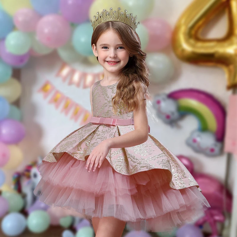 ZINPRETTY Toddler Dress Baby Girls Tutu Playwear Sleeveless Party Christmas Sundress 