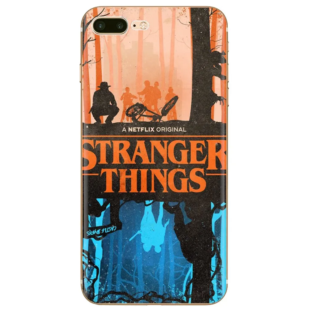 Для iPhone 11 Pro 4 4S 5 5S SE 5C 6 6S 7 8 X XR XS Plus Max для iPod Touch очень странные дела 2 вдохновляющий