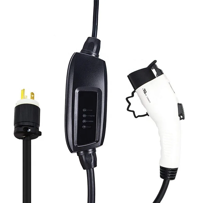 

110V-220V Duosida evse 16A j1772 to 6-20 plug level 2 ev charger