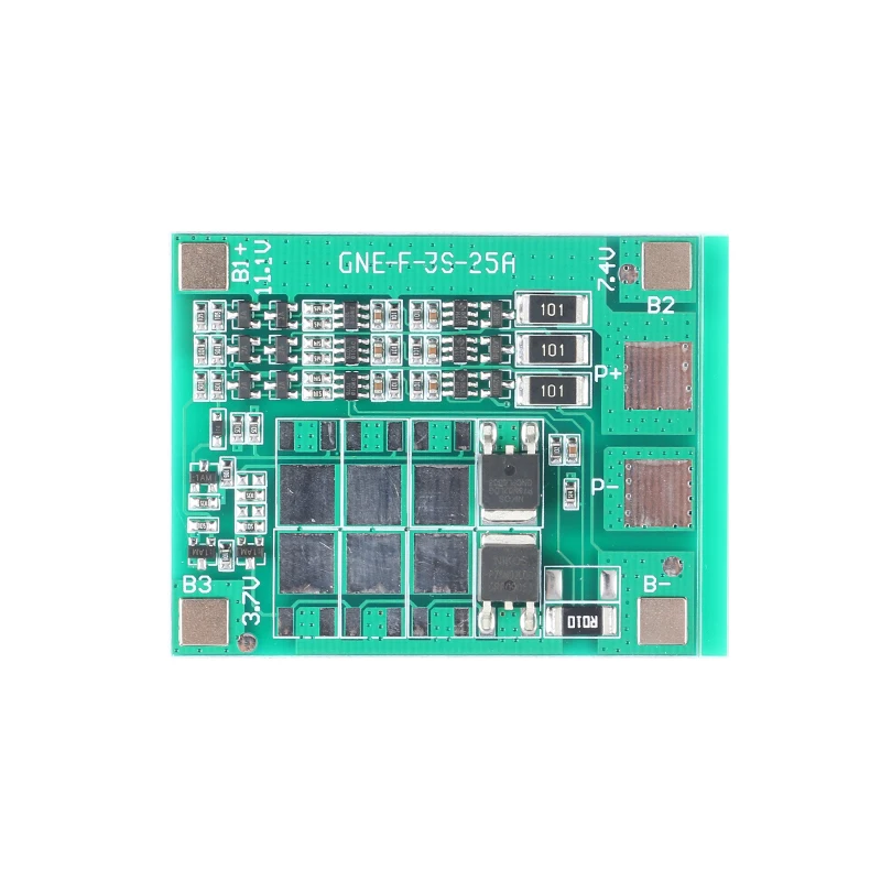 3S литий-ионная батарея зарядное устройство Lipo ячеечный модуль PCB плата защиты BMS для сверлильного двигателя 12,6 в с балансом 6A/12A/100A