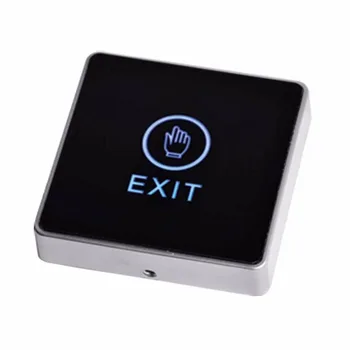 

LESHP Push Touch Exit Button Door Eixt Release Button for access Control System for Home Security Protection With LED Indicator
